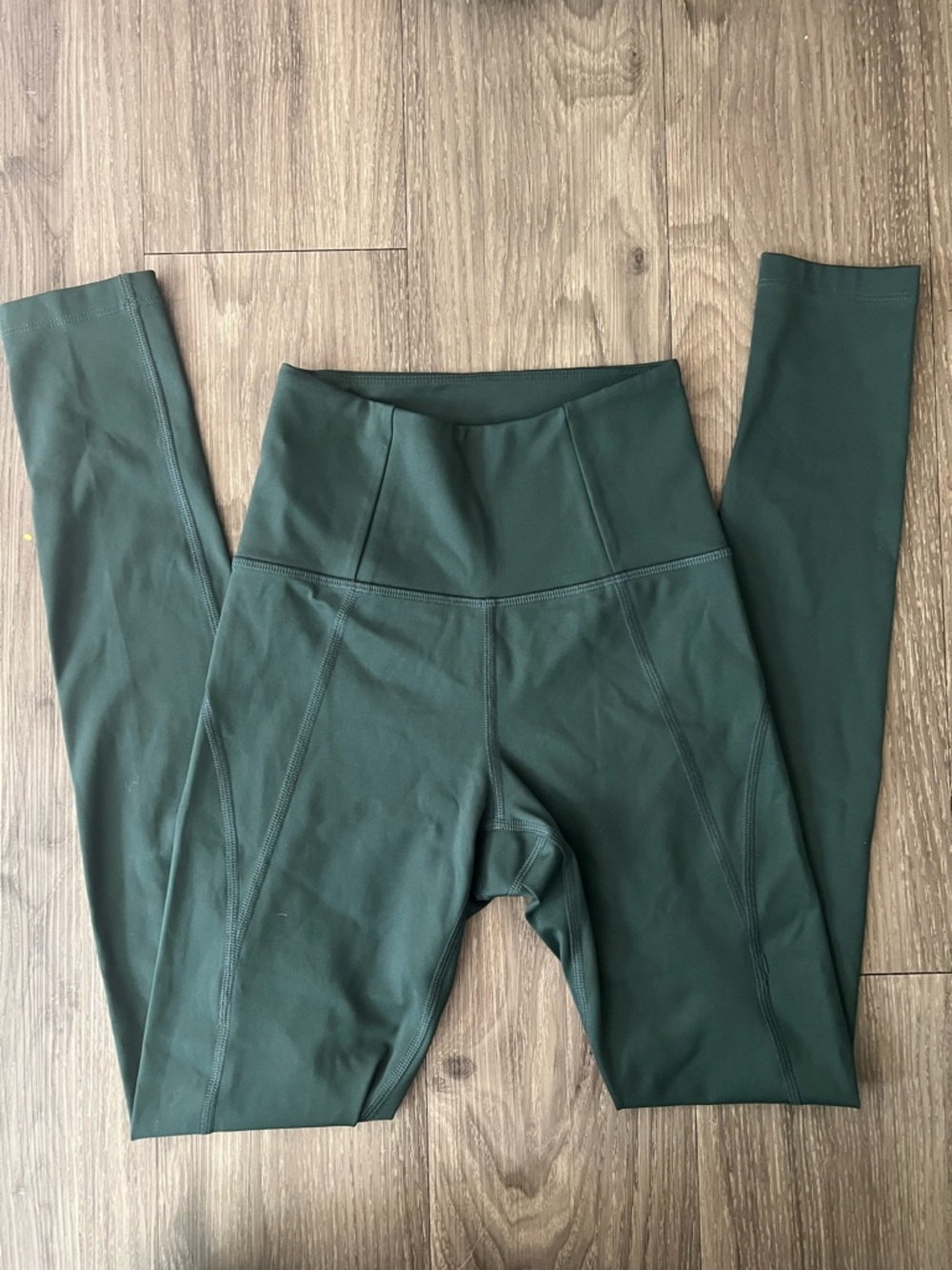 girlfriend collective Deep Teal High-Rise Leggings